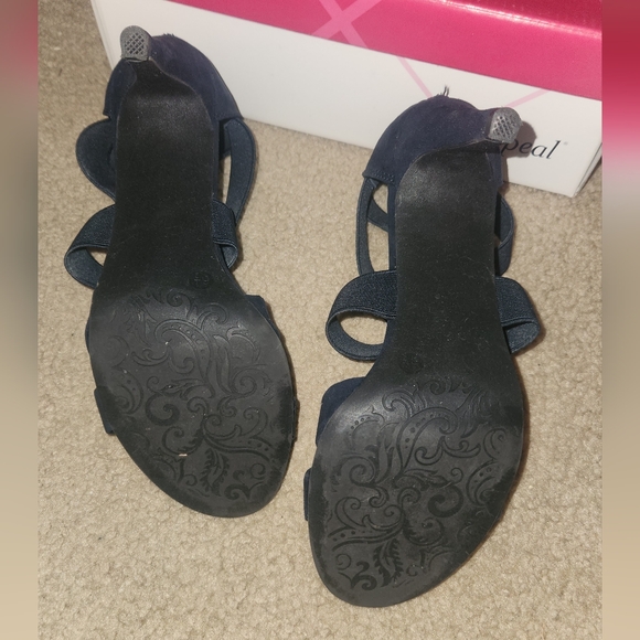 XAPPEAL Blue High Heel Sandals - Picture 4 of 8